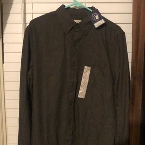 Flannel long sleeve dress shirt